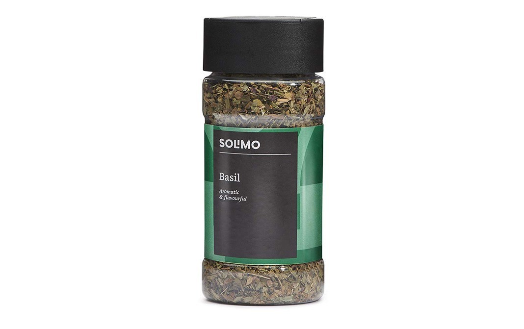 Solimo Basil    Glass Jar  18 grams